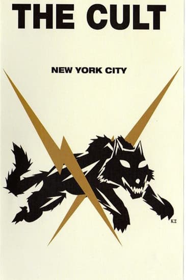 The Cult - New York Cityのポスター