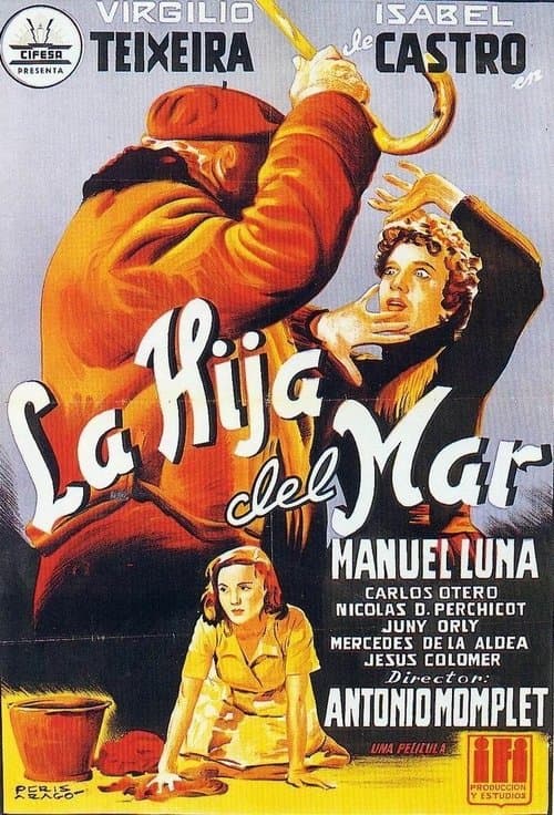La hija del marのポスター
