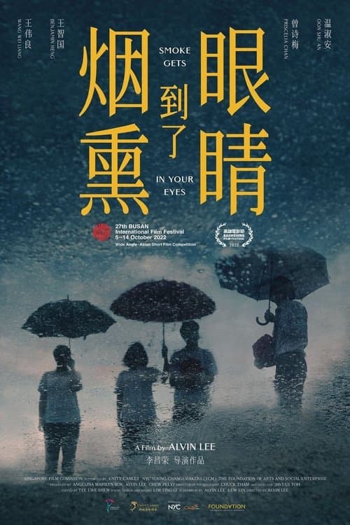 烟熏到了眼睛のポスター