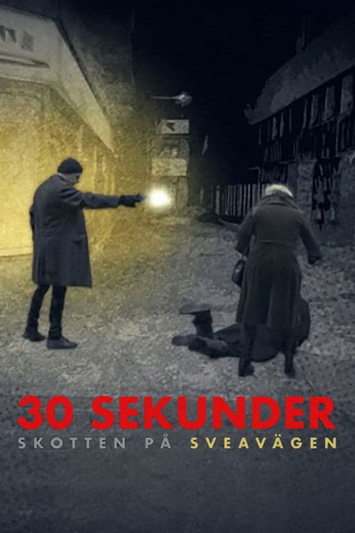 30 sekunder: Skotten på Sveavägenのポスター
