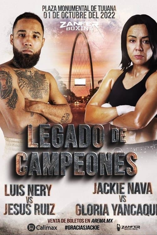 Luis Nery vs. Jesus Ruizのポスター