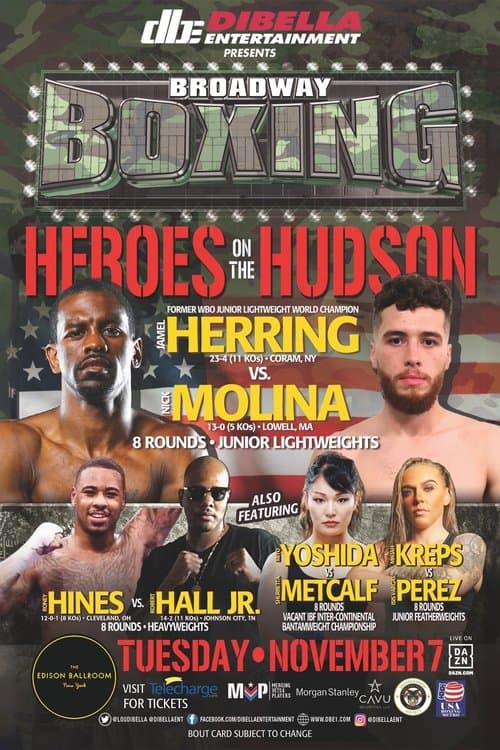 Jamel Herring vs. Nick Molinaのポスター