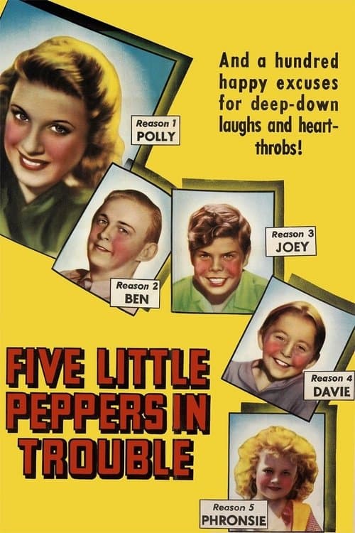 Five Little Peppers in Troubleのポスター
