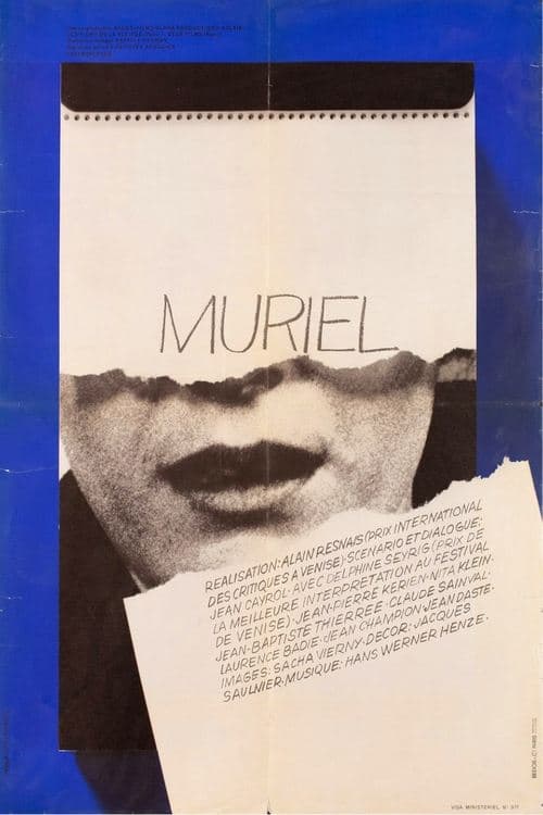 Muriel, ou le Temps d'un retourのポスター