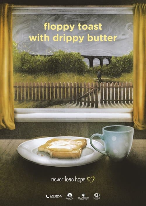 Floppy Toast with Drippy Butterのポスター