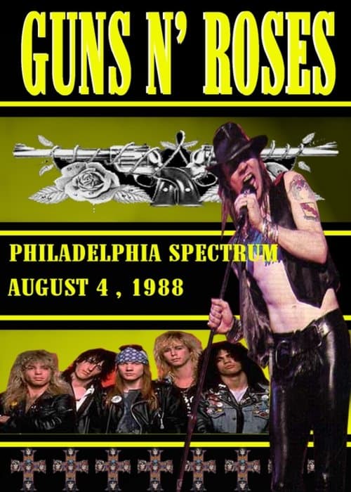 Guns N' Roses Live In Philadelphiaのポスター