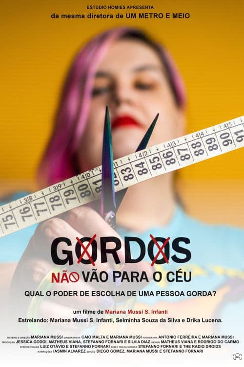 Gordos não vão para o céuのポスター