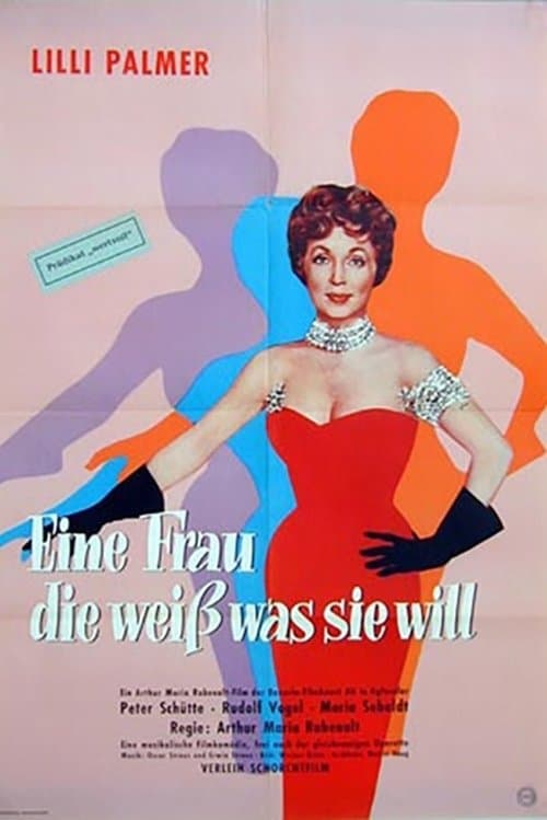 Eine Frau, die weiß was sie willのポスター