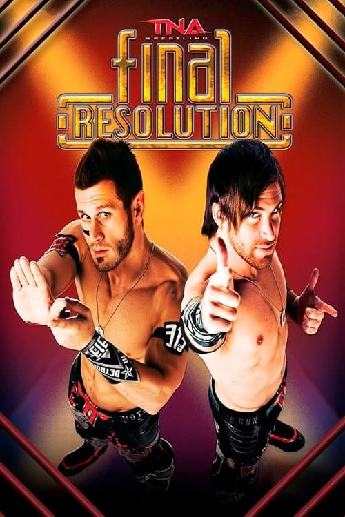 TNA Final Resolution 2009のポスター