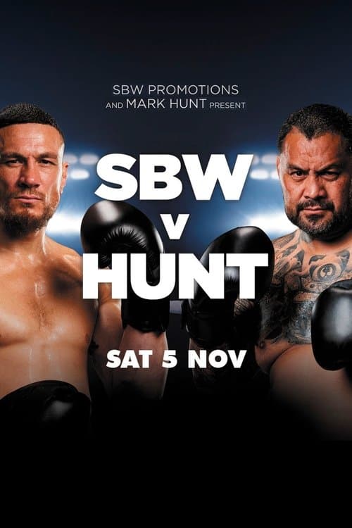 Sonny Bill Williams vs. Mark Huntのポスター