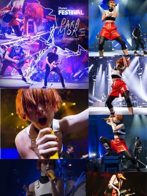 Paramore - iTunes Festival 2013のポスター