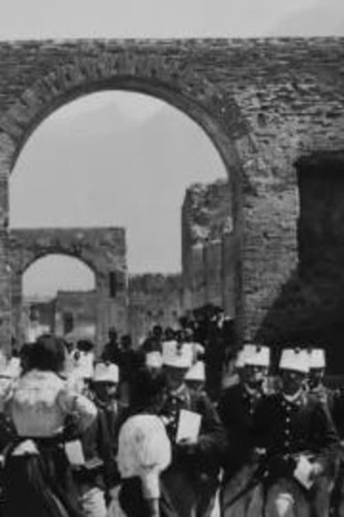 Neapolitan Dance at the Ancient Forum of Pompeiiのポスター