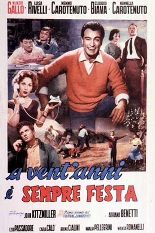 A vent'anni è sempre festaのポスター