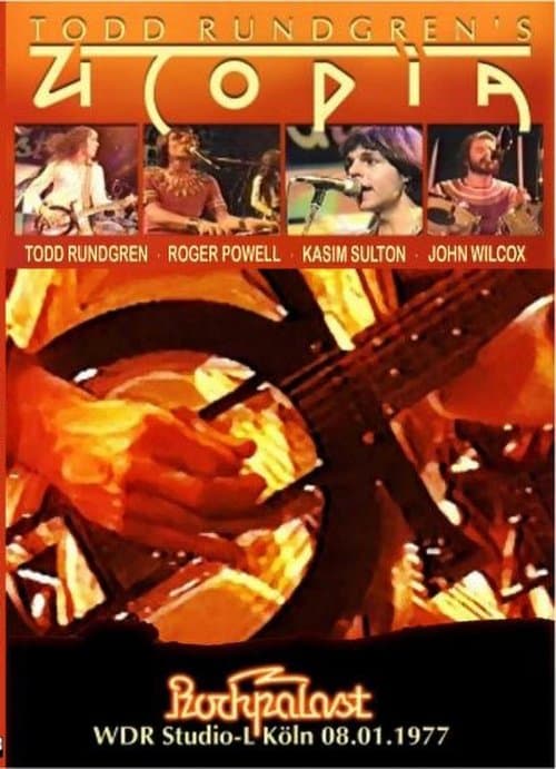 Todd Rundgren's Utopia - WDR Studio-L Köln 08.01.1977のポスター