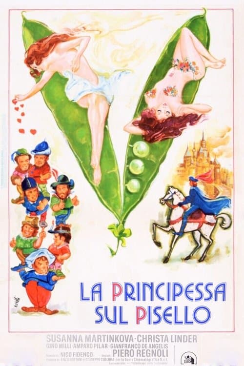 La principessa sul piselloのポスター