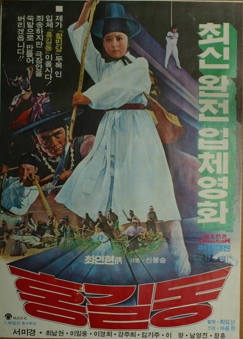 홍길동のポスター
