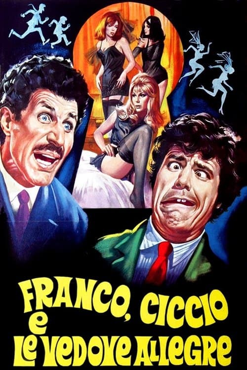 Franco, Ciccio e le vedove allegreのポスター