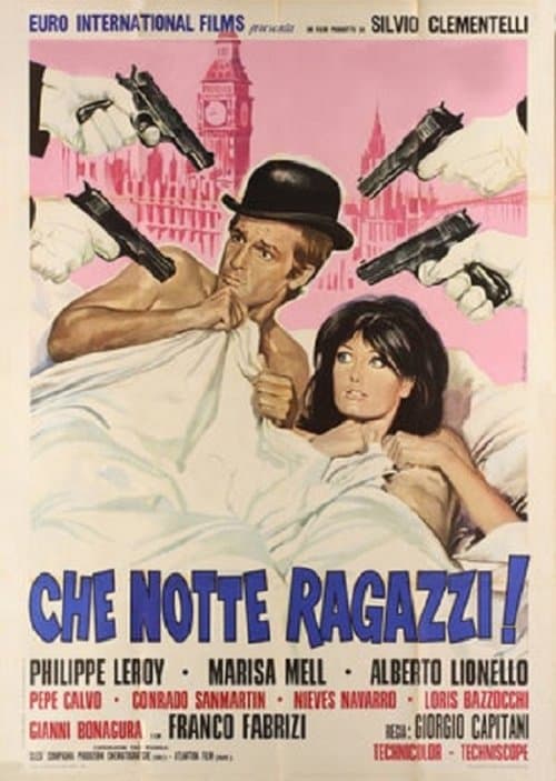 Che notte, ragazzi!のポスター