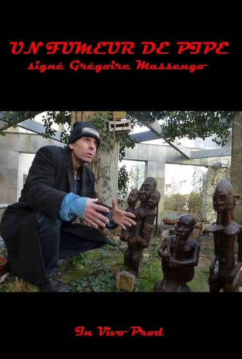 Un fumeur de pipe signé Grégoire Massengoのポスター