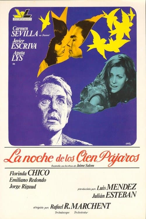 La noche de los cien pájarosのポスター