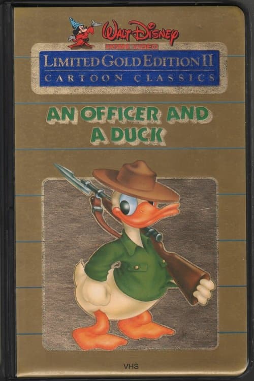 Walt Disney Cartoon Classics Limited Gold Edition II: An Officer and a Duckのポスター