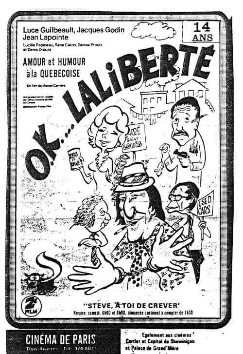O.K.... Lalibertéのポスター