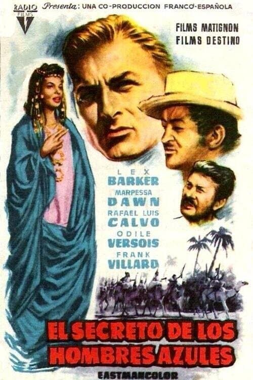 El secreto de los hombres azulesのポスター