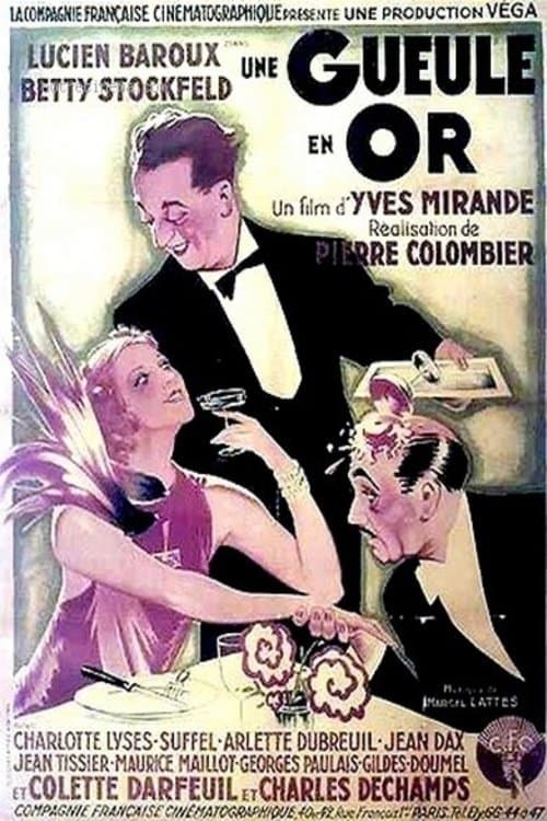 Une gueule en orのポスター