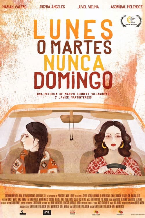 Lunes o Martes, nunca Domingoのポスター