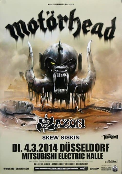 Motörhead – Aftershock In Düsseldorf 2014のポスター