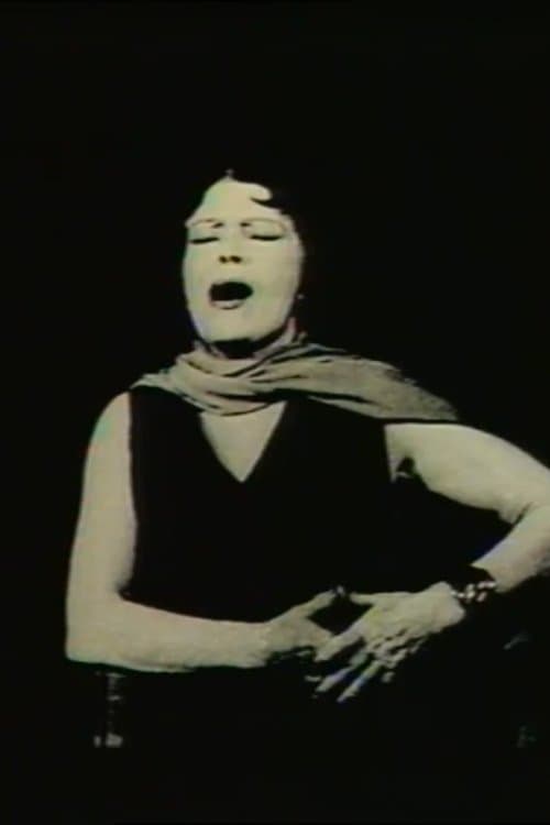 Damia: Concert en velours noirのポスター