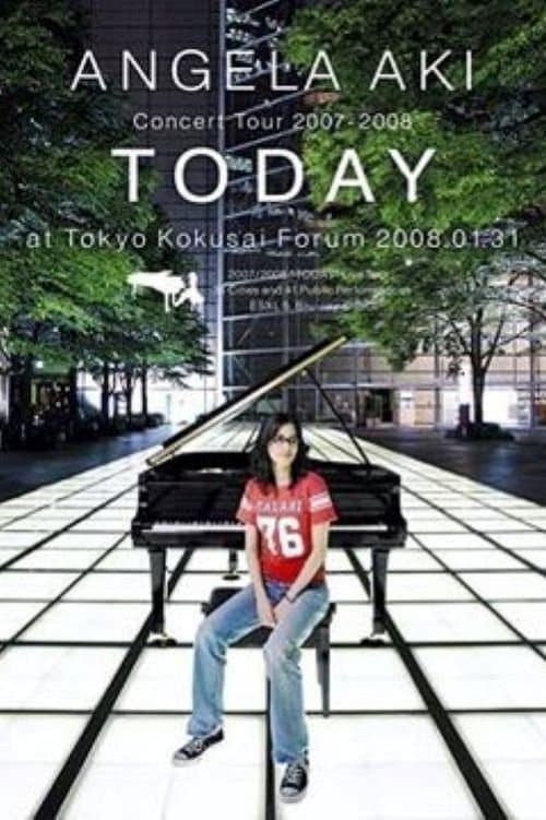 Angela Aki Concert Tour 2007-2008 "TODAY"のポスター