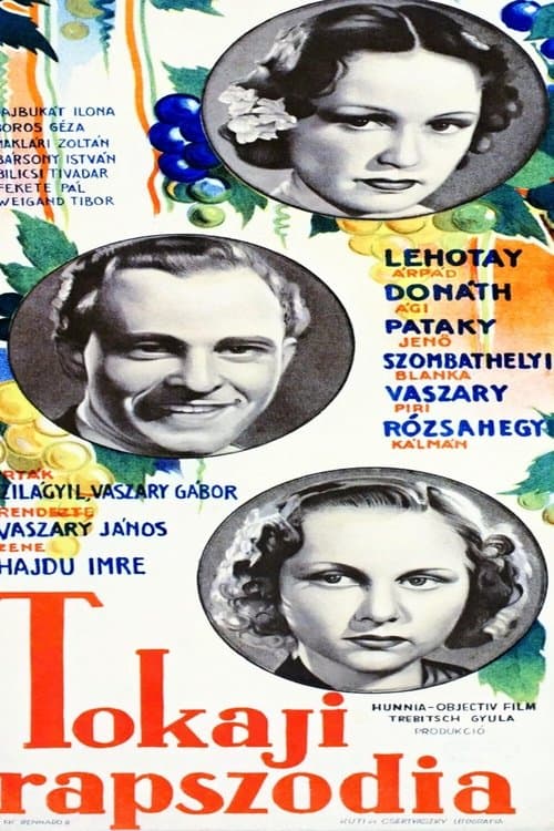 Tokaji rapszódiaのポスター