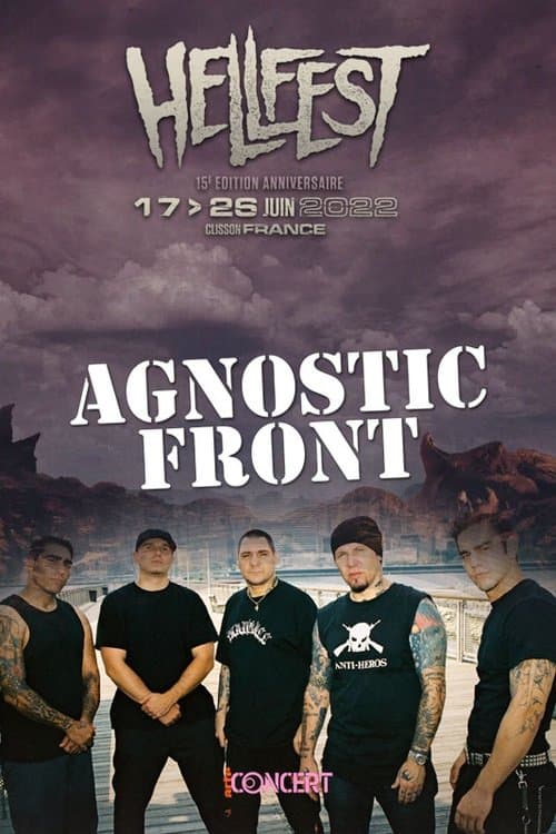 Agnostic Front - Au Hellfest 2022のポスター