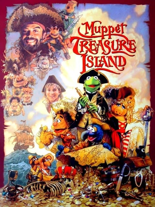 マペットの宝島のポスター