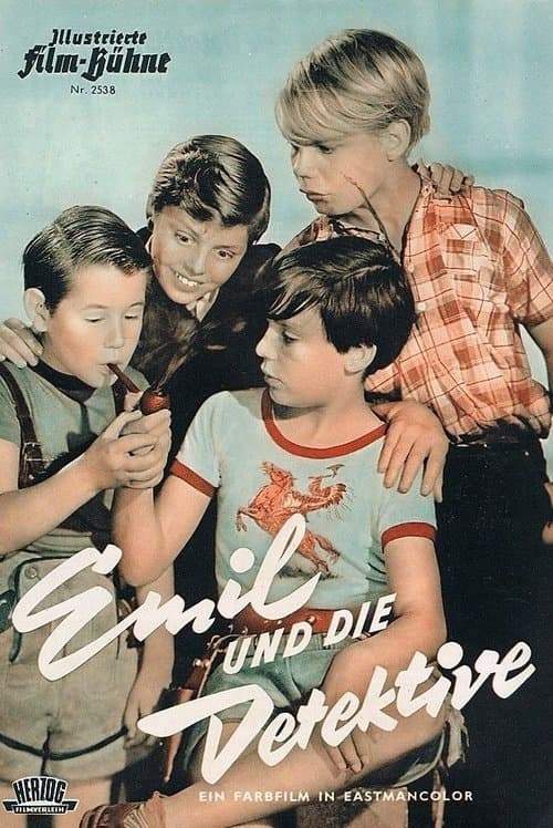 Emil und die Detektiveのポスター