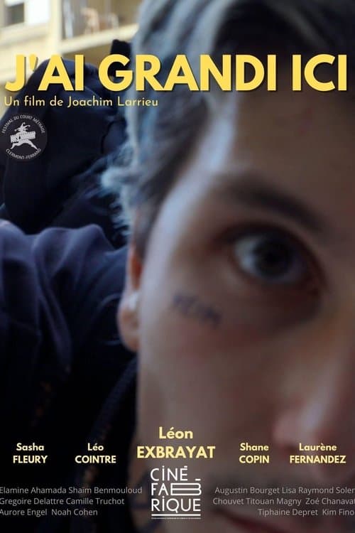 J'ai grandi iciのポスター