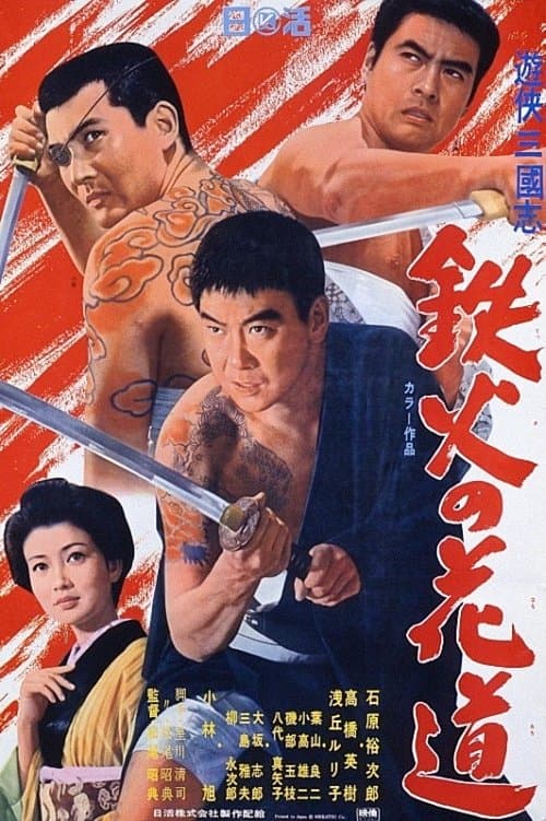 遊侠三国志　鉄火の花道のポスター