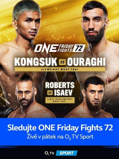 ONE Friday Fights 72: Kongsuk vs. Ouraghiのポスター