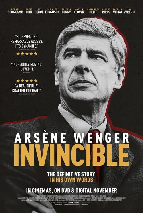 Arsène Wenger: Invincibleのポスター