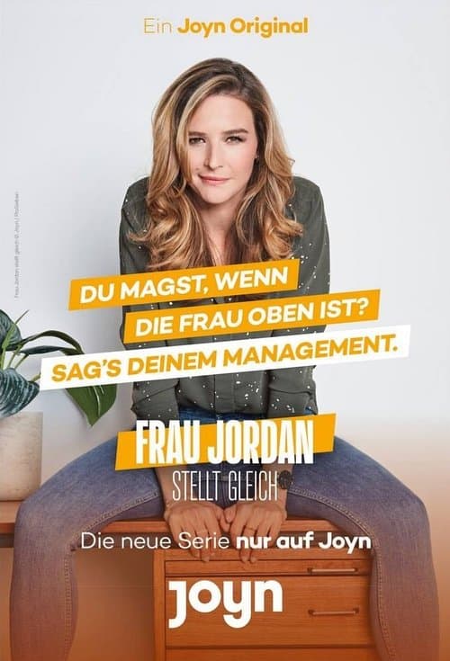 Frau Jordan stellt gleichのポスター