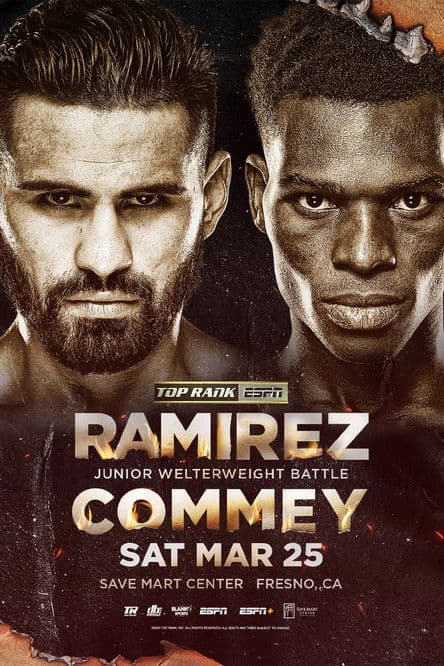 Jose Ramirez vs. Richard Commeyのポスター