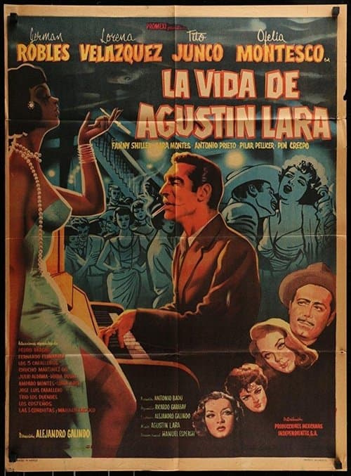 La vida de Agustín Laraのポスター