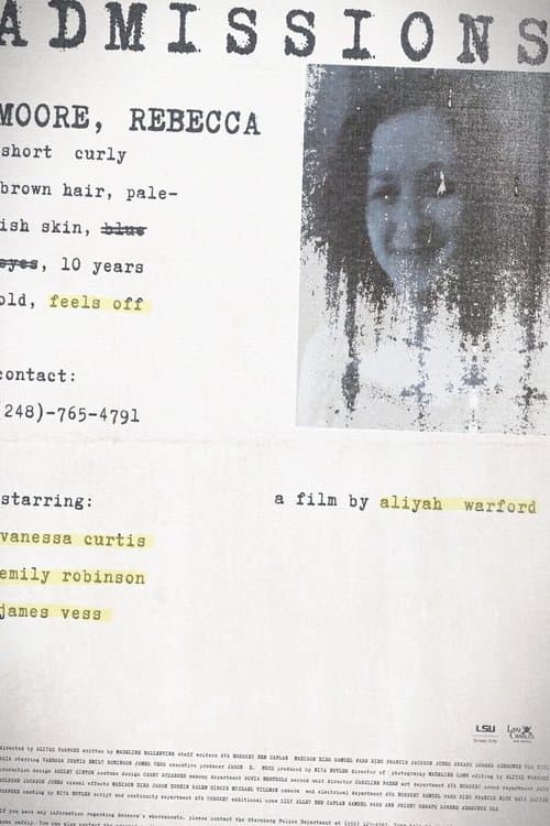 Not Alone: Admissionsのポスター