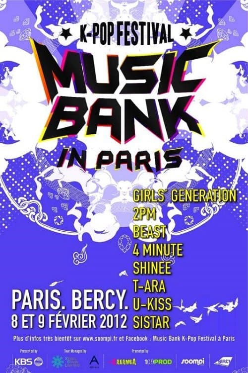 Music Bank in Parisのポスター