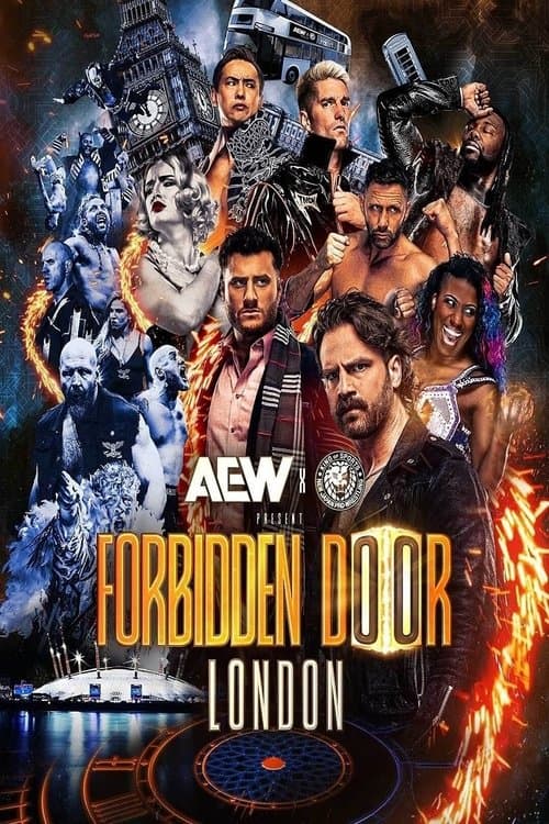 AEW x NJPW: Forbidden Doorのポスター