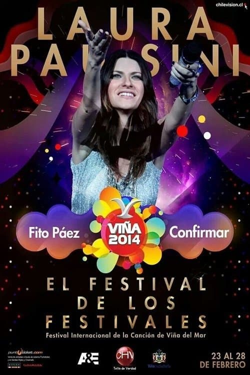 Laura Pausini Festival de Viña del Marのポスター