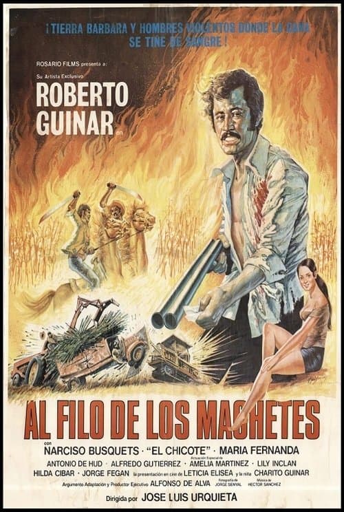 Al filo de los machetesのポスター