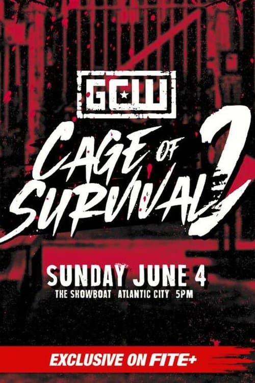 GCW Cage of Survival 2のポスター