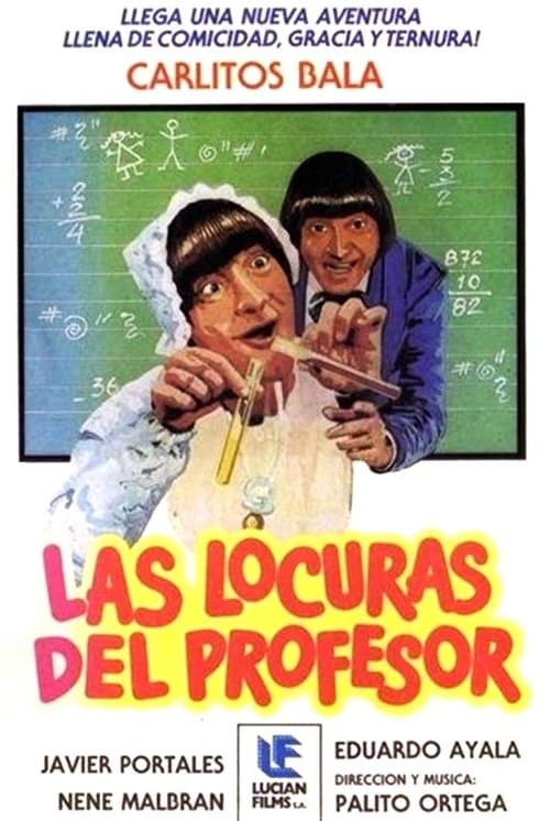 Las locuras del profesorのポスター
